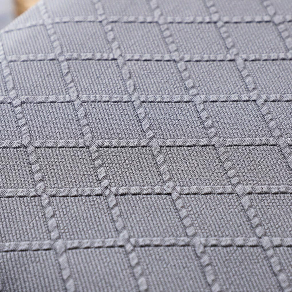 Funda elástica para taburete de bar, protector elástico para silla de maquillaje, color gris, ideal para uso doméstico y comercial