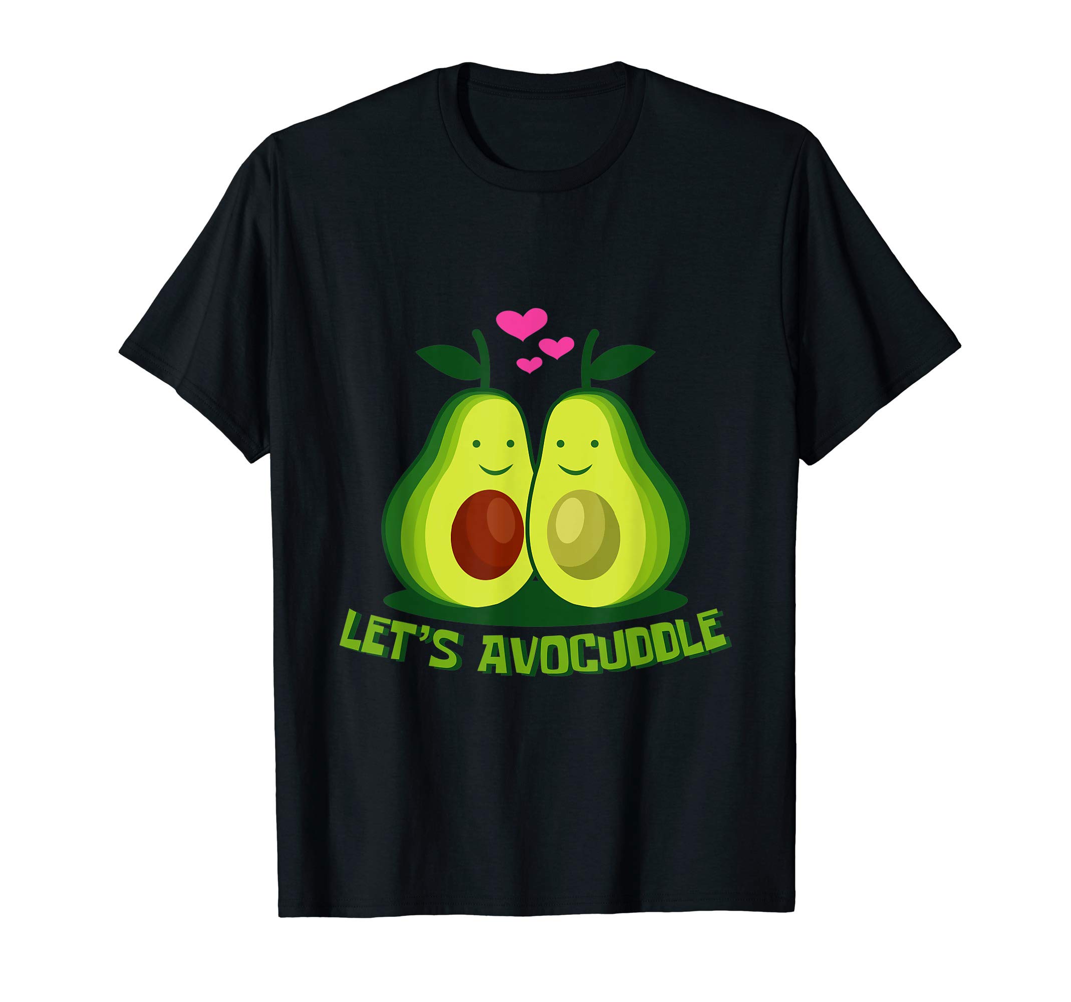 Let's AvocuddleVegan Or Vegetarian Couple T-Shirt