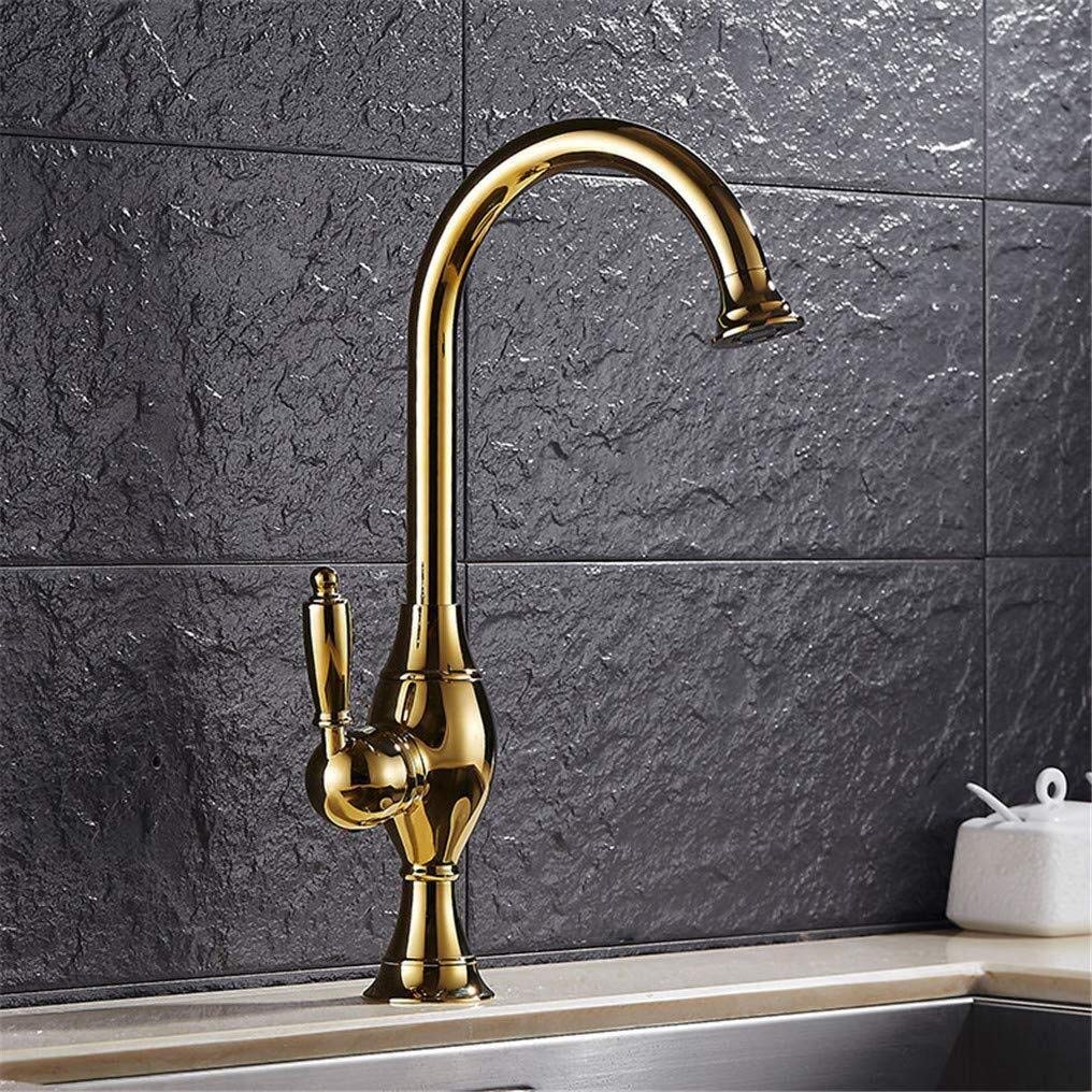 Robinet de salle de bain eau chaude et froide avec kit de garniture classique