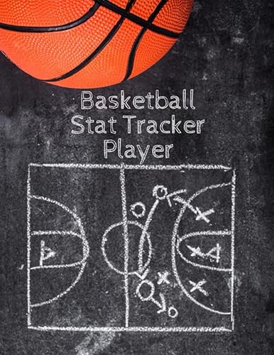 Basketball Stat Tracker Player Log Book: Basketball Records | 8,5x11 inches | Stat Sheets For 51 Games | Game Tracker Log Book