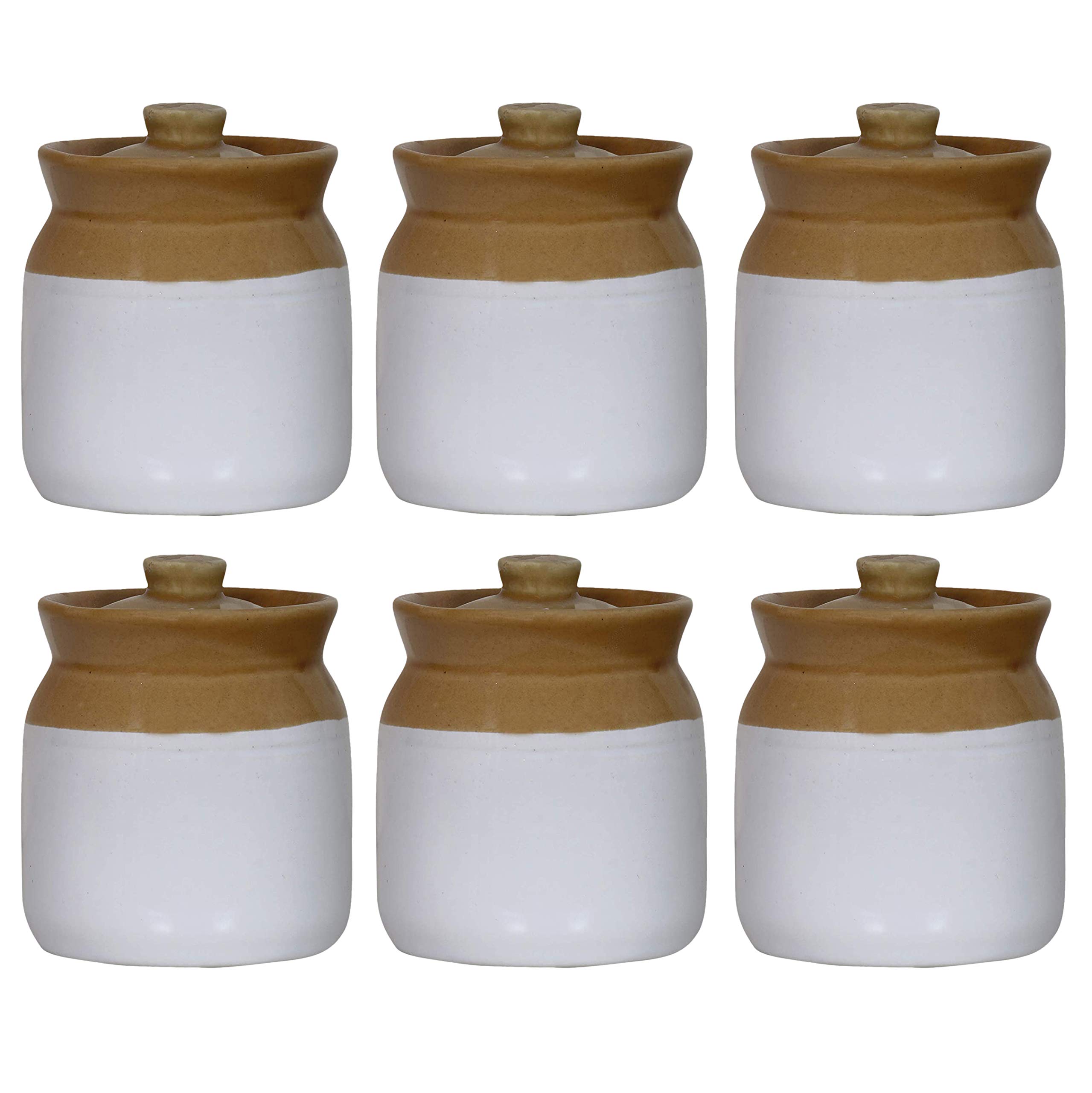 See full amazon price history chart for RAJ ROYAL Ceramic Storage Jar - 6 Pieces, White;Brown RAJ ROYAL Ceramic Storage Jar - 6 Pieces, White;Brown (B07XY733LD) Amazon Price History, Amazon Price Tracker