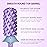 MelodySusie Safety Nail Drill Bits, 3/32\'\' Smooth Round Top Large Barrel Carbide Bits, Suitable for Manicure Pedicure Cuticle Gel Polishing, Beginners Bits, Purple, Series Bit-S, 4XC