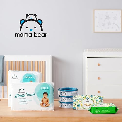 Miniatura 7 de Marca Tienda Mama Bear Baby Toallitas para manos y cara, sin perfume, 180 unidades (9 paquetes de 20)
