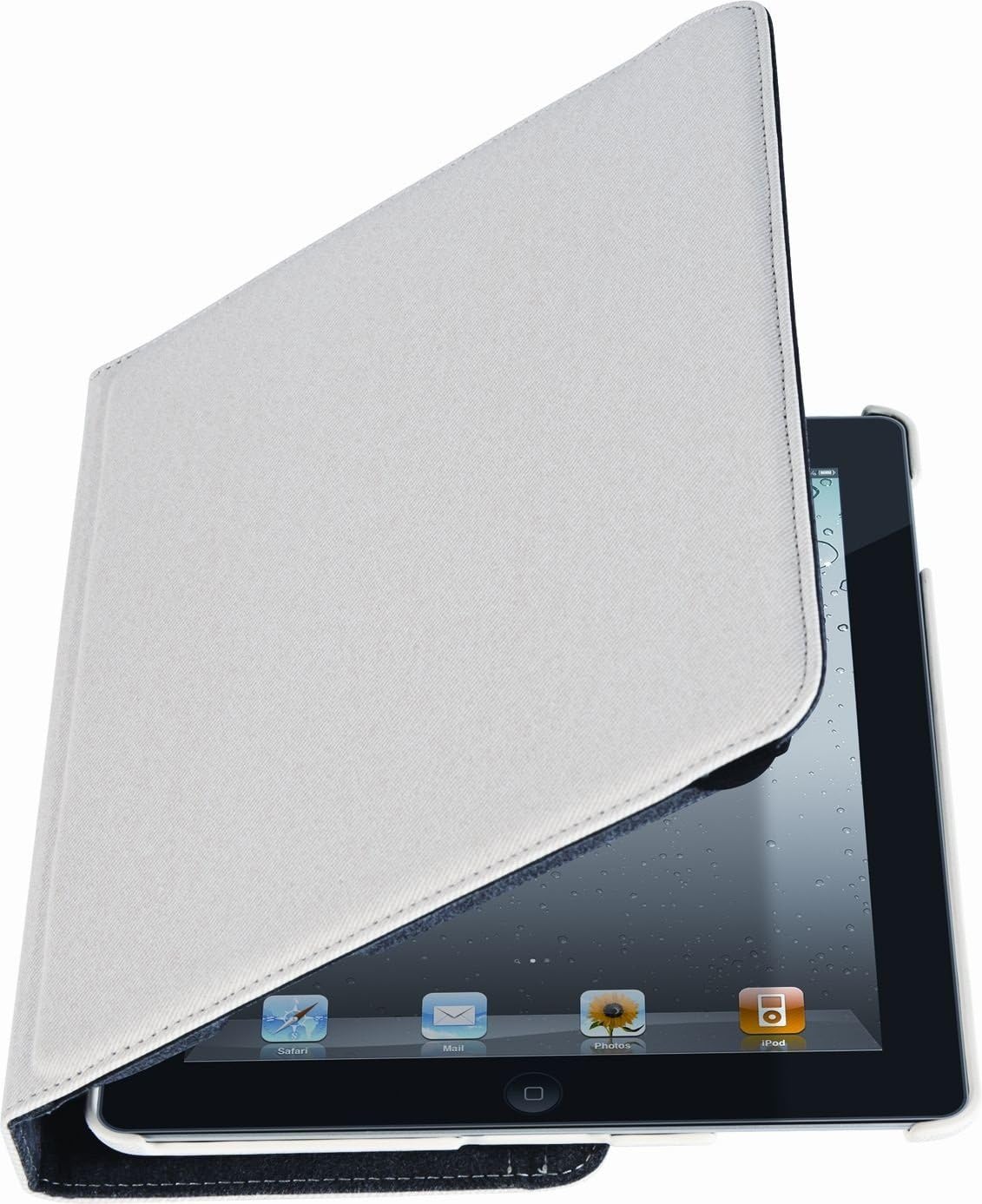 Targus Versavu Keyboard Case for Apple iPad 3rd Generation Wi-Fi/3G Model 16 GB, 32 GB and 64 GB THZ171US (Bone White)