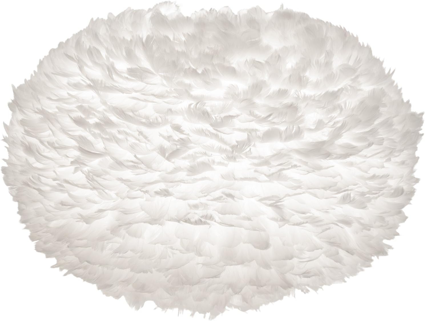 Vita Eos XL - Pendant Lamp, Ceiling Lamp, Hanging Lamp, Only the Lampshade (White) [Energy Class A++]