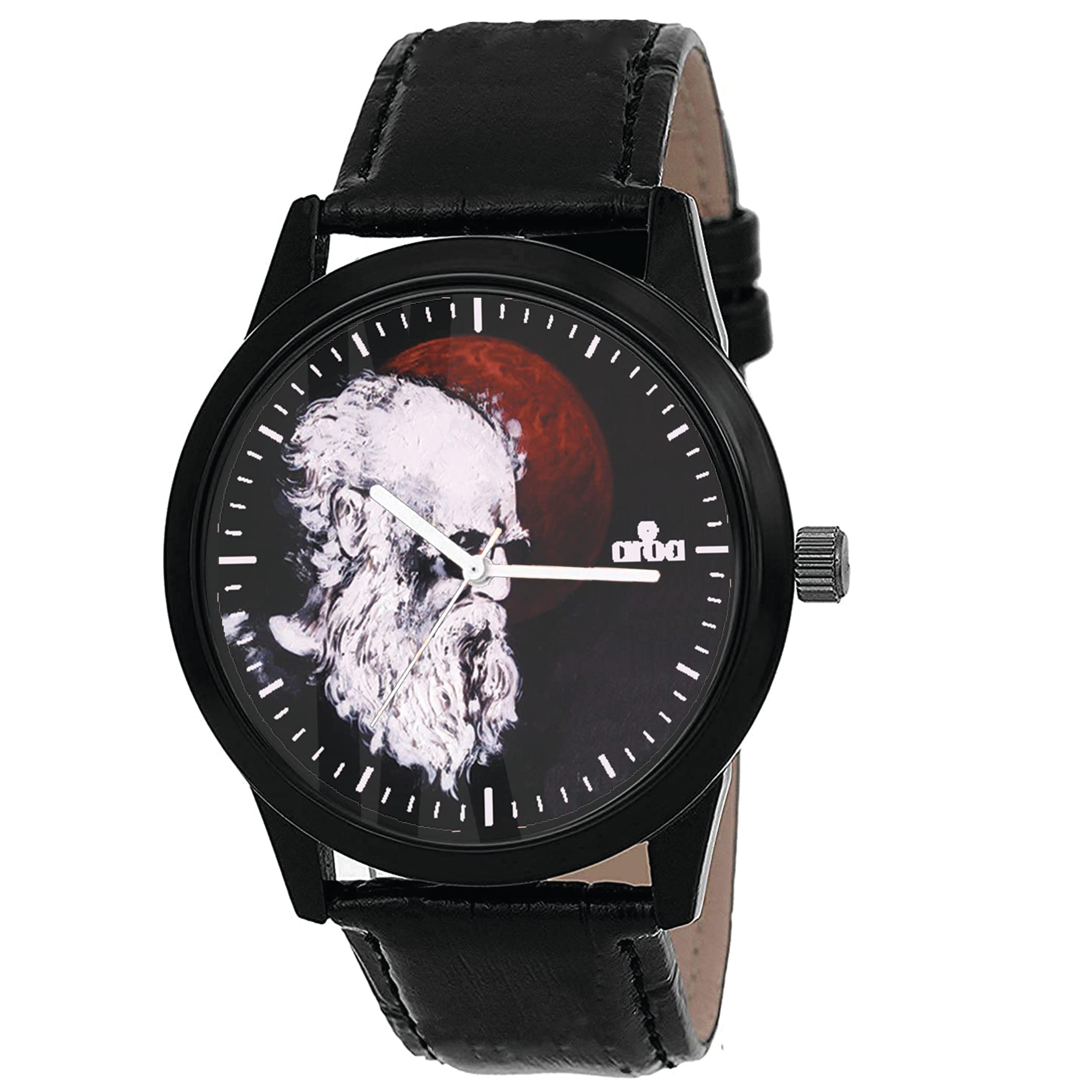 AROA Watch New Watch for Thanthai Periyar Model : 344 Black Metal Type Analog Black Strap Watch Black and Red Dial for Men Stylish Watch for Boys (B0C2VYQ7L8) Amazon Price History, Amazon Price Tracker