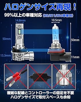 LED H8 H11 H16 シリーズ9.2 超爆光はどこにも負けない！ Amazon | WENLE 史上最強超爆光 H8/H9/H11/H16共用 led ヘッド
