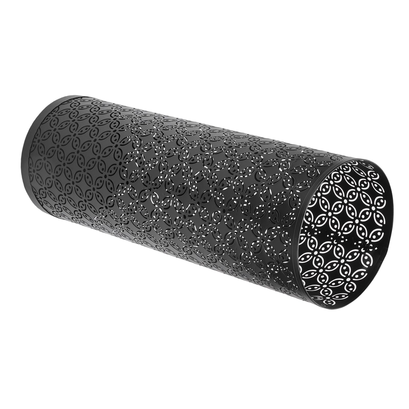 AMONIDA Soporte Redondo para Paraguas, Diseño Compacto de Aleación (BLACK)