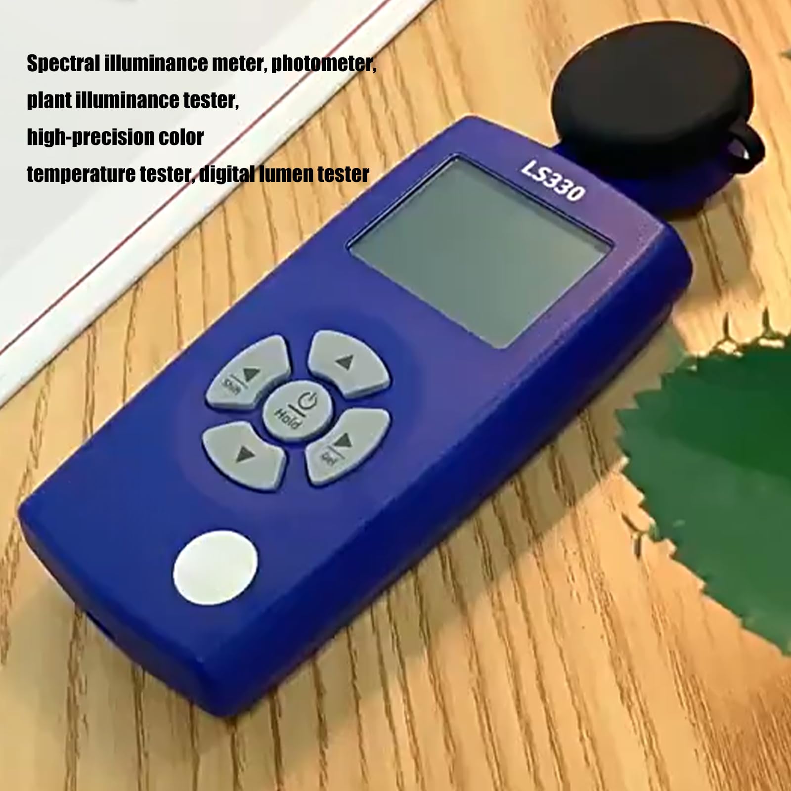 Herramienta científica de medición de luz de respuesta espectral con medición CRI/CCT y detección de parpadeo de amplio rango