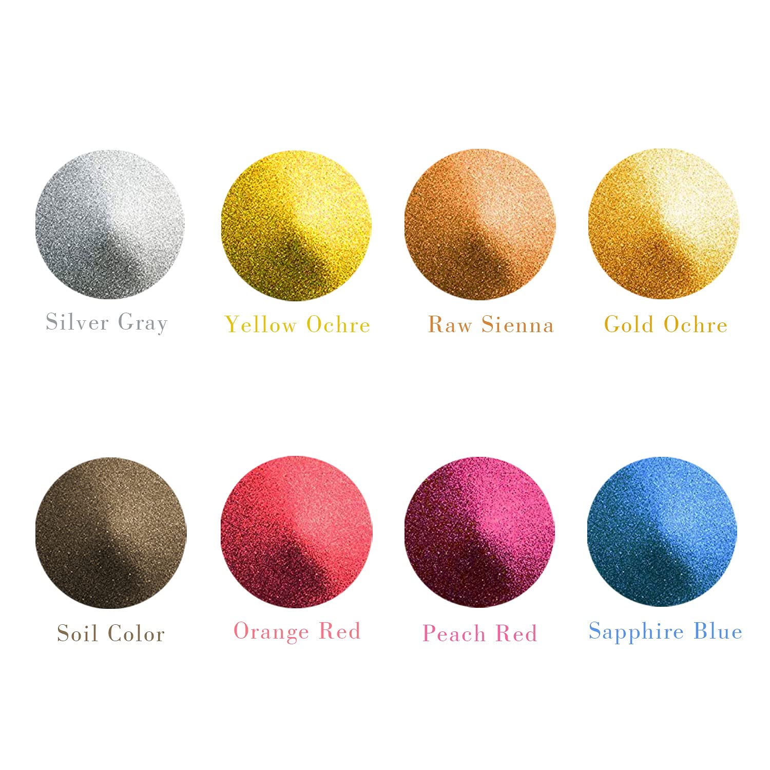 Metallic Acrylic Paint Set,8 Colors Acrylic Paints for Canvas Painting