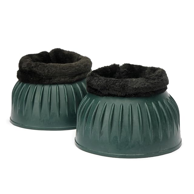 Foto 4 de 4 de Shires Equestrian Equine Horse Arma - Botas de forro polar para caballo verde