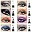 Kaely 8Pcs Cream Eyeshadow Stick Set, Pearl White Black Gray Khaki Royal Blue Vioiet Purple Silver, Shimmer Eyeliner Pencil Eye Shadow Sticks Palette Makeup for Older Women, sombras para ojos 01
