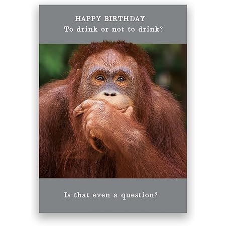 The Avanti Funny Birthday Card For Men/Women From The Avanti Range - Dog Wearing Sunglasses, Coffee, Shadows, Cold - Greeting Card For Him/Her (GBCC- AVEDH0017 - View #5