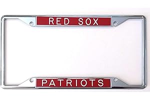 Officially Licensed Boston Red Sox License Plate Frame