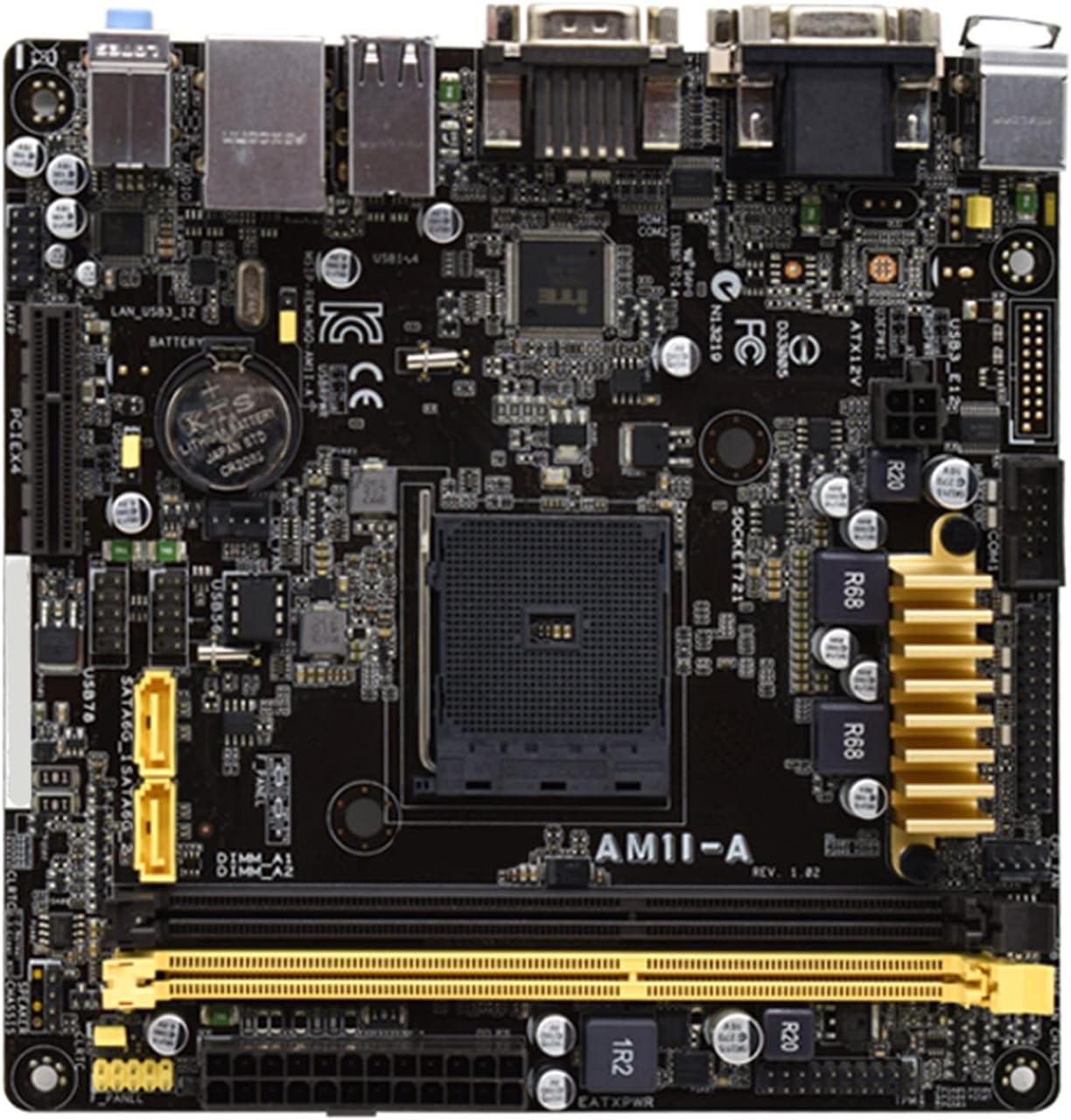 ᐉ DIY PC Case For Mini-ITX Motherboard Asus AM1I-A | Blog | Igor Goncharuk