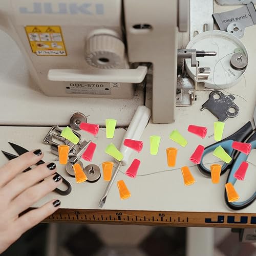 Miniatura 2 de Ciieeo Accesorios de punto, 30 piezas, suministros de punto de aguja, accesorios de punto, protectores de punta, protectores de punto, agujas de