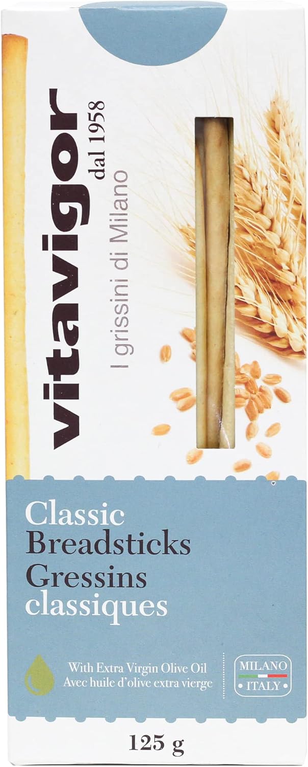 Vitavigor Traditional Breadsticks, 125 Grams, 12 Pack Amazon.ca