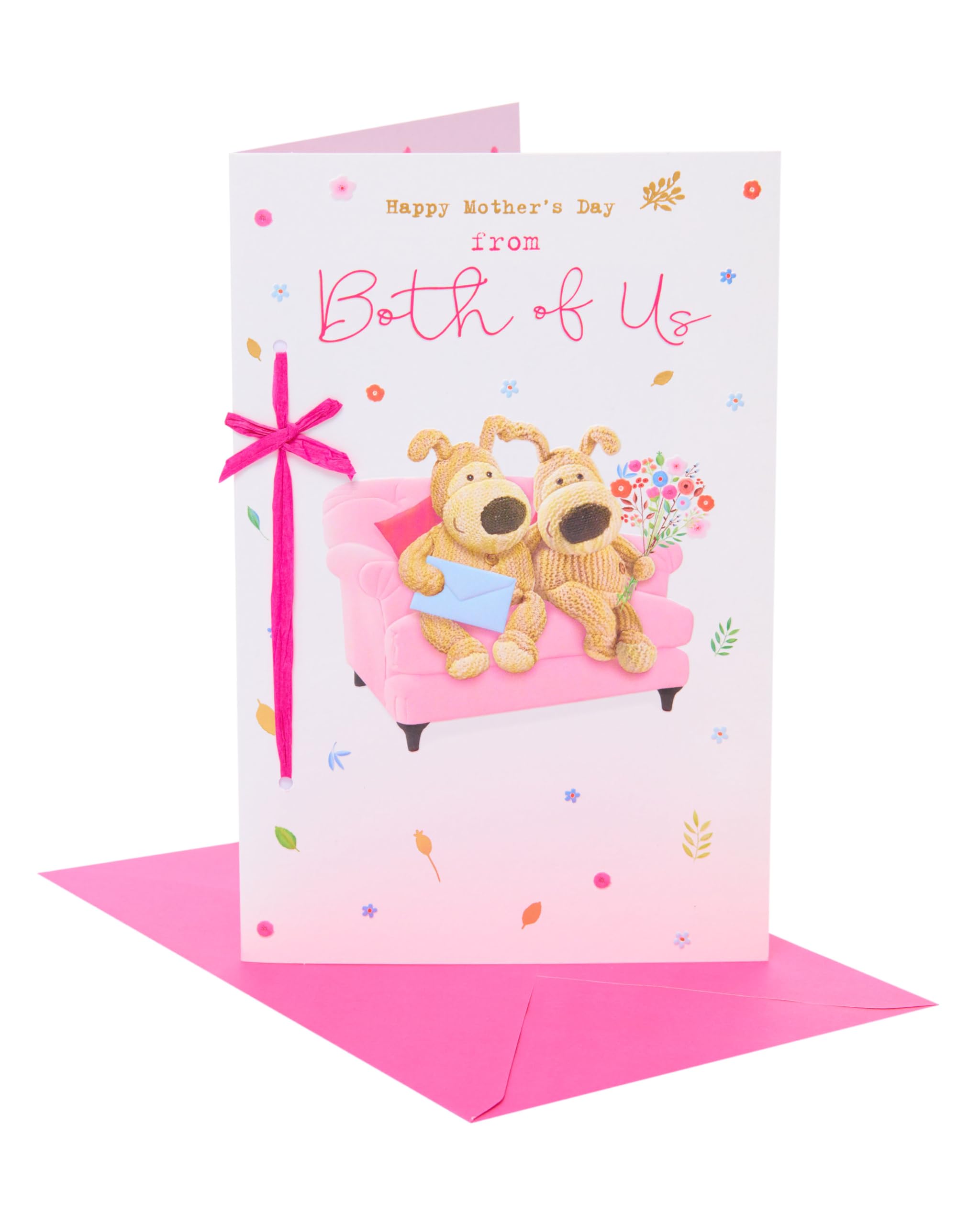 Boofle | Mother's Day Card for Mum from Both | Card for Mum, Grandma, Wife | Her, Girls, Women | Cute Design | With Envelope | 22.9 x 14.9 cm