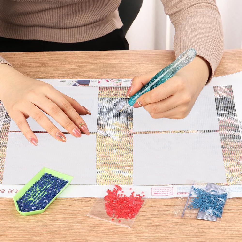 Diamant Malerei Trennpapier 100 Blatt - Silikonbeschichtet Für DIY Projekte