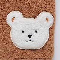 Vista 4 de Ropa de bebé recién nacido, chaqueta de forro polar, ropa neutra con capucha de invierno
