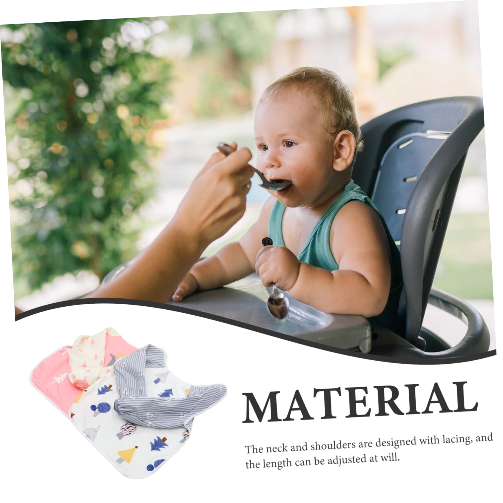 Abaodam 4 Pezzi Grembiule Del Alimentazione Del Bavaglino Bambini Grembiule Bavaglino Alimentazione Grembiule Grembiule Bavaglino Mangiare Grembiule Moda Bavaglino