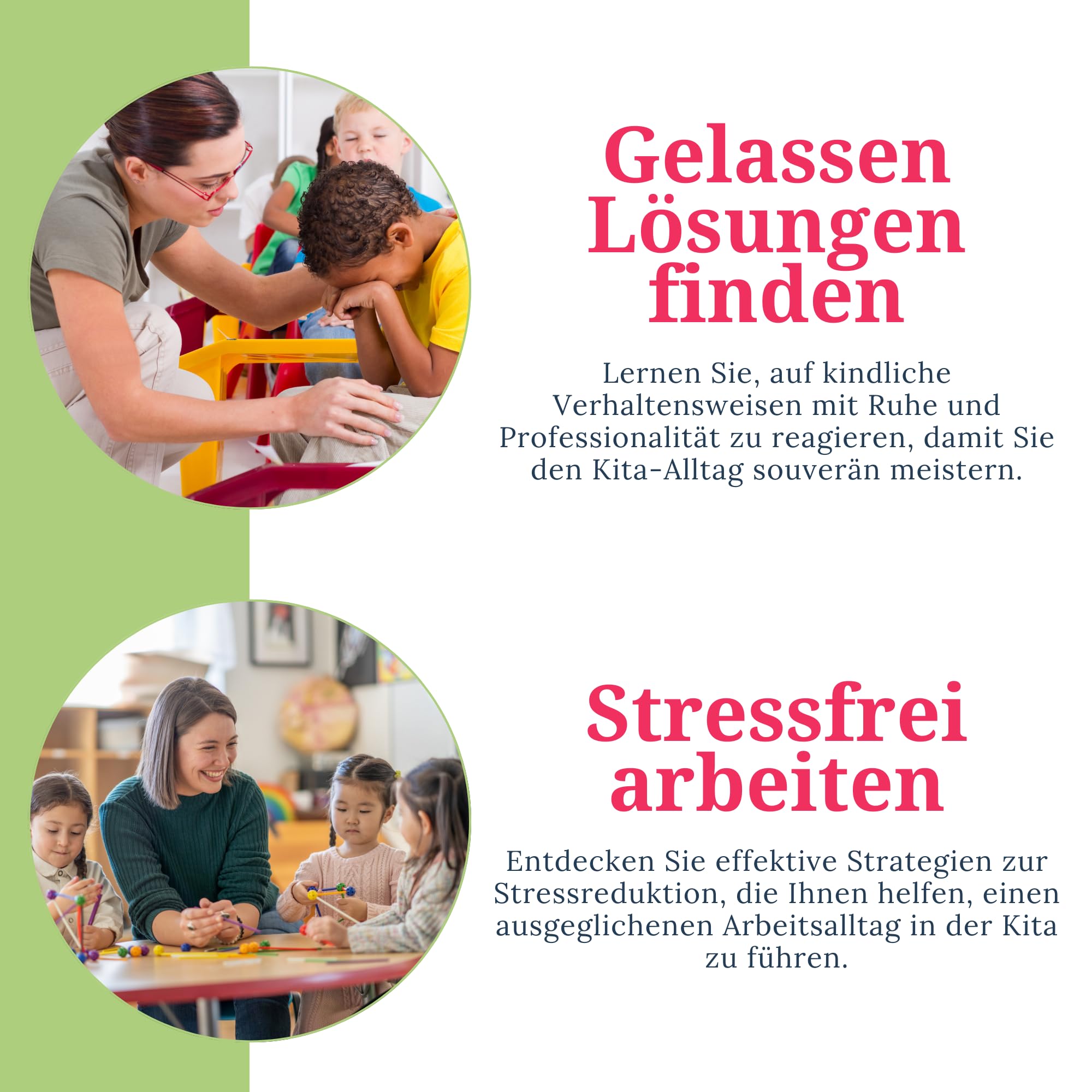 Die Kita-Komplettanleitung: Praktische Lösungen für einen harmonischen und stressfreien Alltag in der Kita. So meistern Sie schwierige Situationen und herausforderndes Verhalten mit Leichtigkeit
