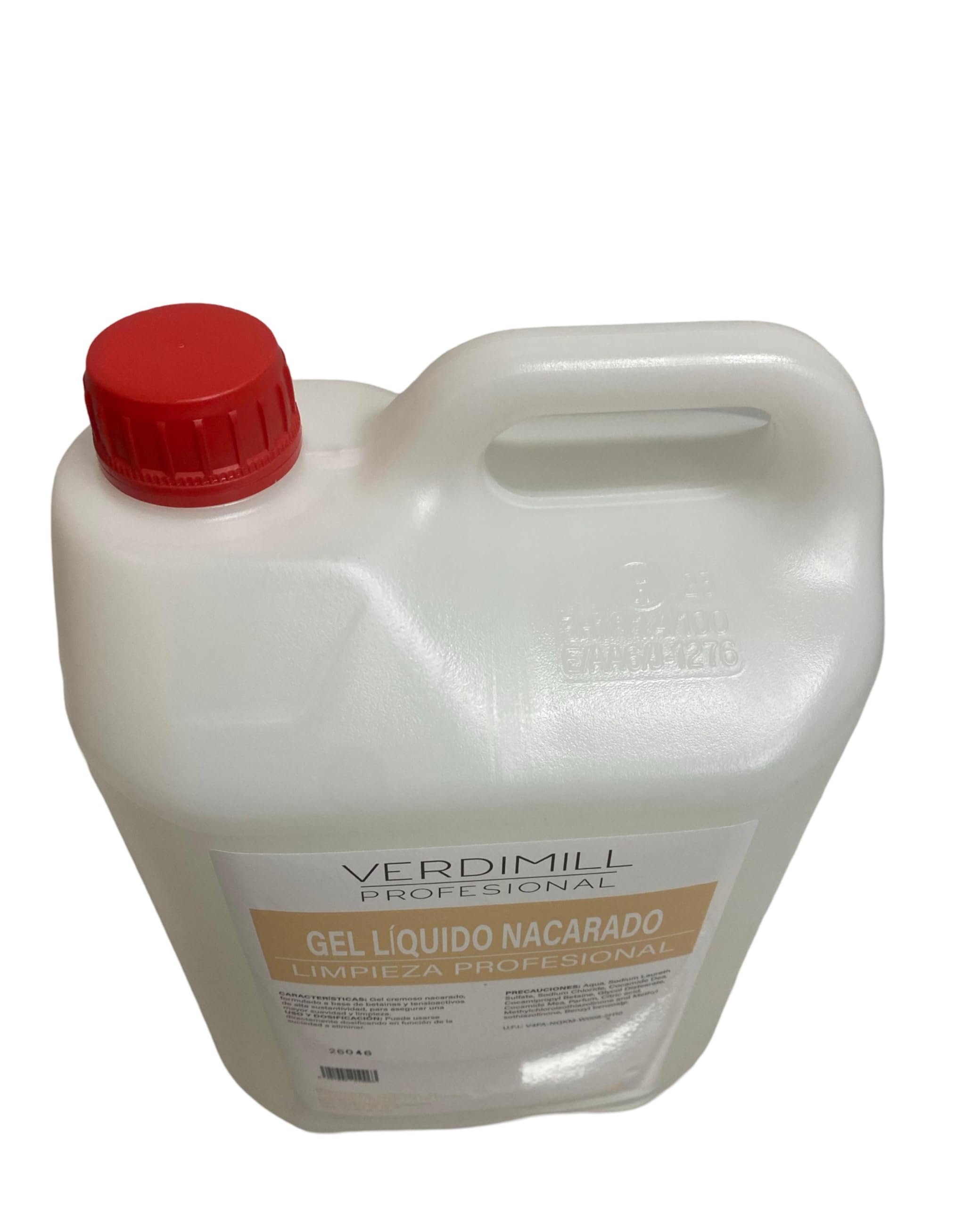 Verdimill - jabon en formato Gel liquido ideal para lavamanos y dispensadores de jabon. garrafa de 5 litros