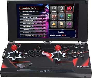 Portable Arcade Game Console 17.5-Inch HD Screen 26800-In-1
