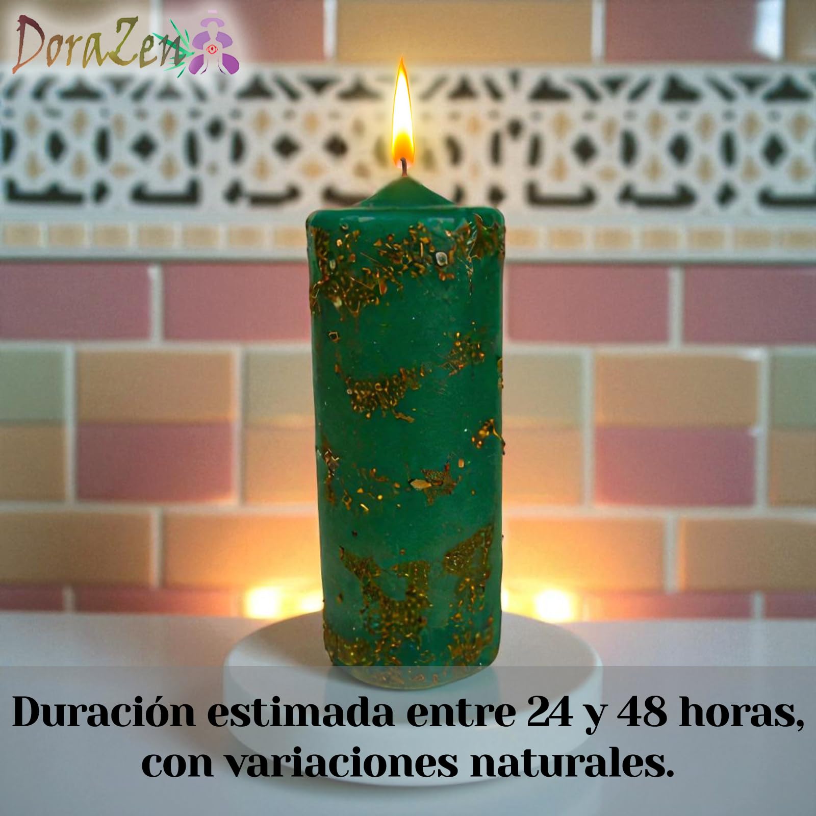 Velón Herboreo San Jorge para protección de enemigos - Ritual sagrado para resguardar tu energía y vencer a tus adversarios - Las Velas de Mariano