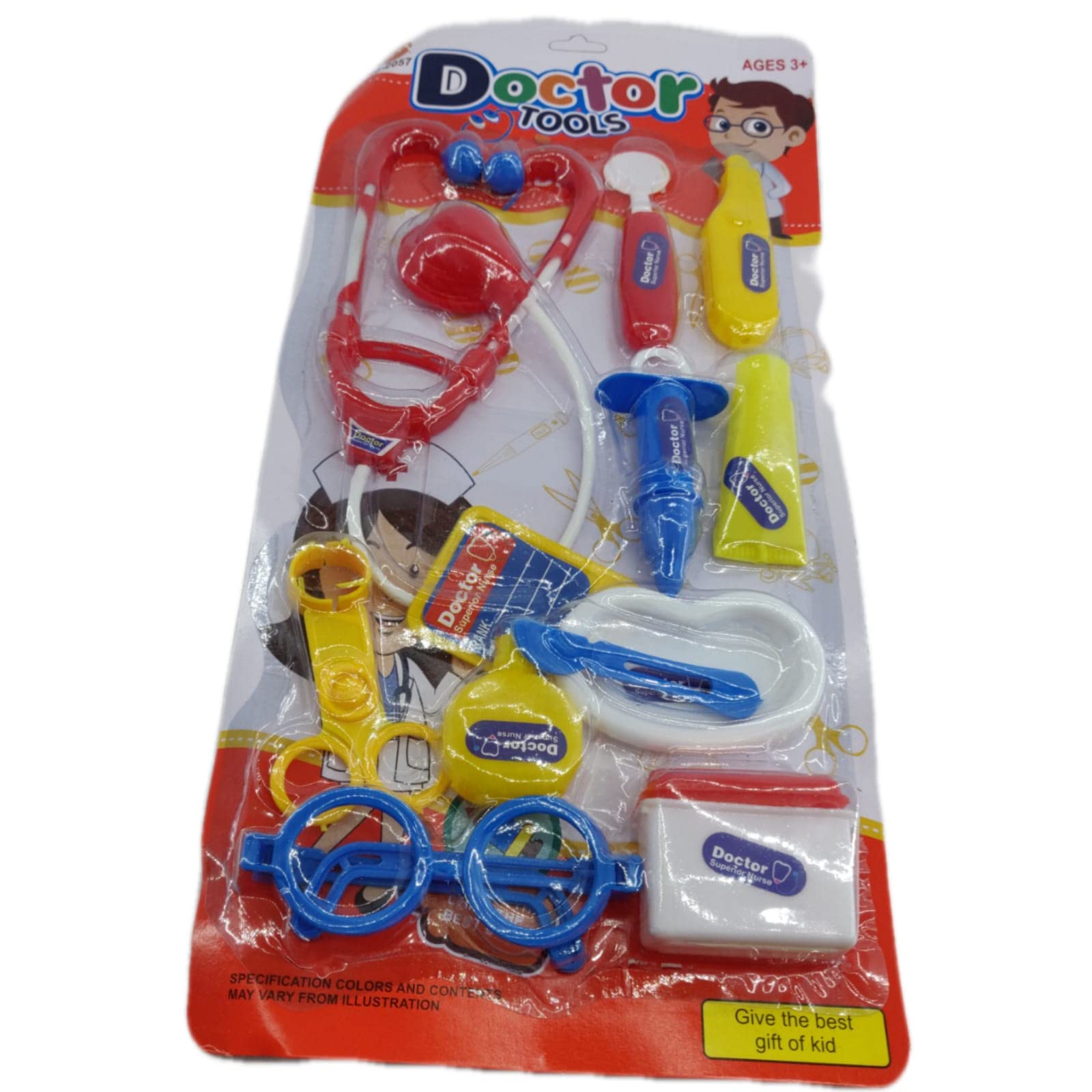 JNIL Doctor Toy Set for Kids Doctor Accessories (Pack of 1) (Multicolor 02) (B0B7DX4WBT) Amazon Price History, Amazon Price Tracker