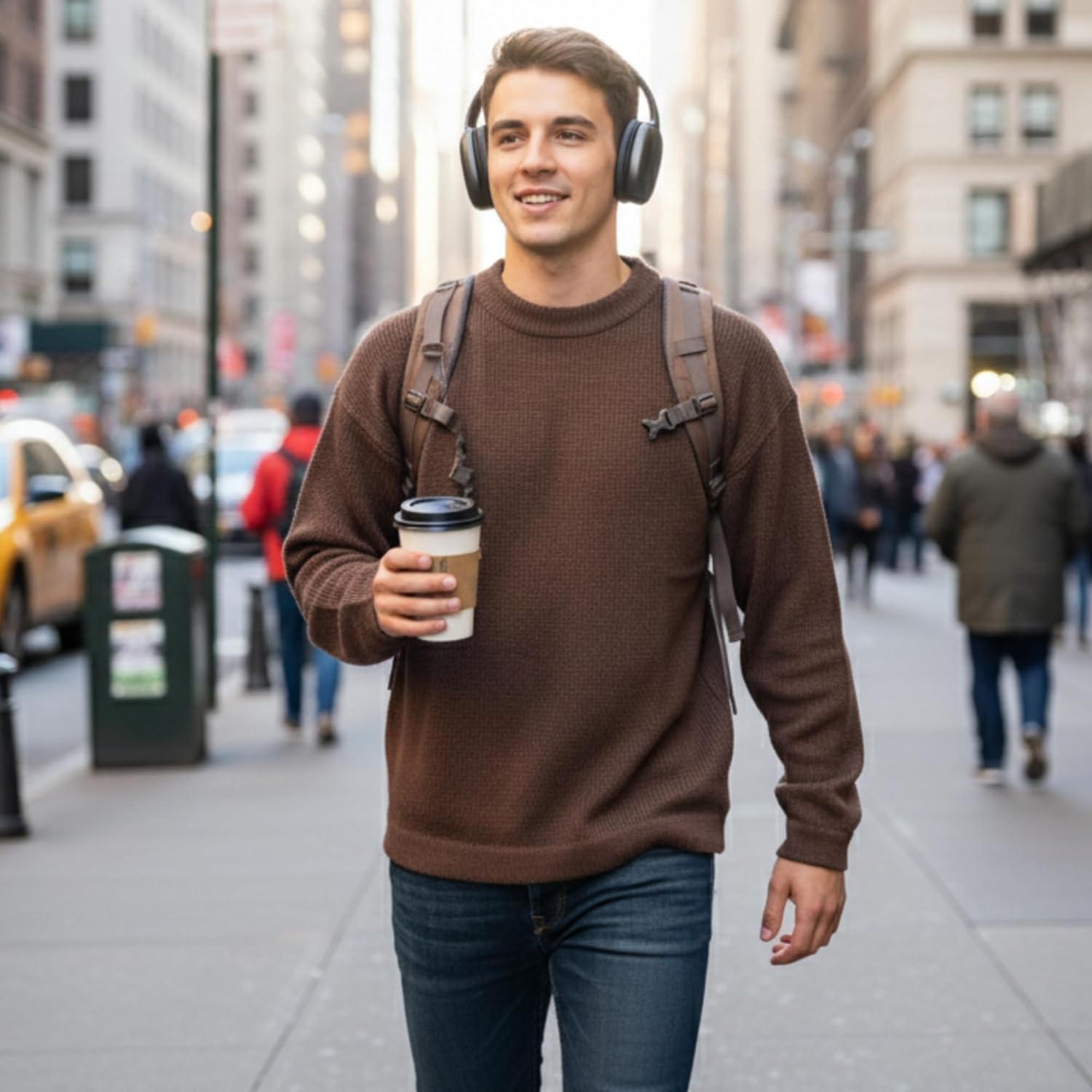 Gamboa Alpaca Sweater for Men and Women Light and Softness Crewneck Wool Knitted Fall Winter Sweaters - Image 6