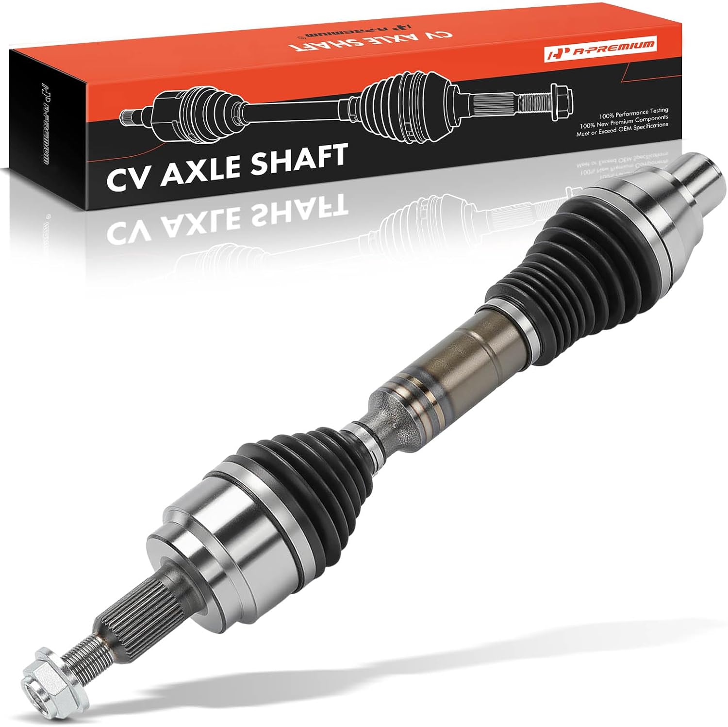 A-Premium CV Axle Shaft Assembly High Articulation Off Road - Compatible with Ram 1500 2011 & Dodge Ram 1500 2006-2010, 4WD Only - Front Left or Right, for Lifted or Stock Suspensions