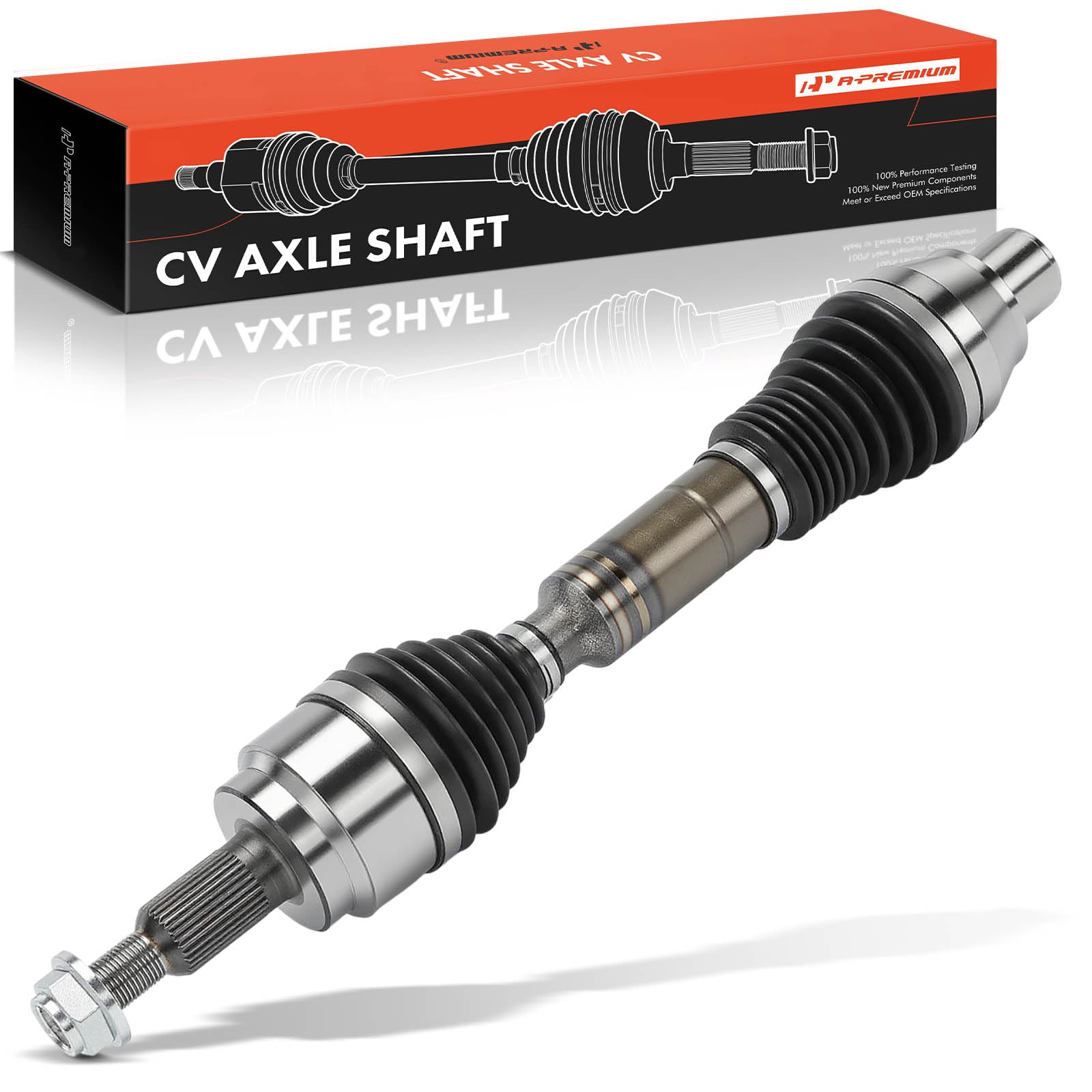 A-Premium CV Axle Shaft Assembly High Articulation Off Road - Compatible with Ram 1500 2011 & Dodge Ram 1500 2006-2010, 4WD Only - Front Left or Right