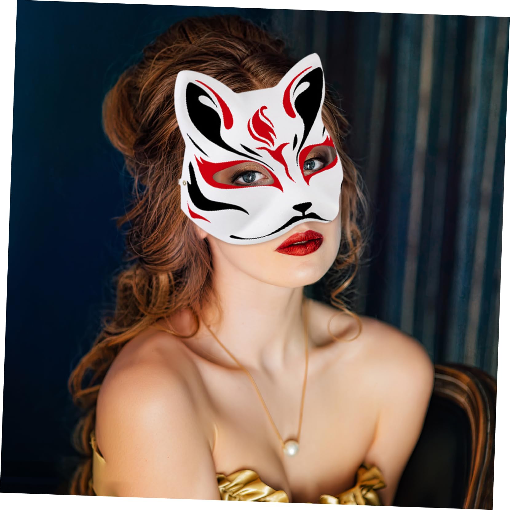 SUPVOX 10 Maschere Verniciabili Diy da Maschere Forma e Uomo per Feste e Halloween Accessori Creativi per Cosplay e Decorazioni da