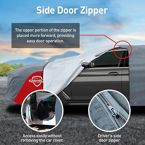 Miniatura 3 de Cubierta de coche de 4 capas semi personalizada para Pontiac Firebird Trans Am 1992-2002 Coupe 2 puertas, ligera, resistente al agua, cobertura