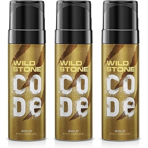 Wild Stone CODE Gold Body Perfume - Long Lasting 150ml