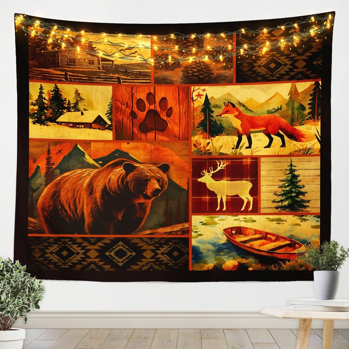 Feelyou Eagle Print Tapestry Large 59x82 Inches Kids Boys Girls image 4