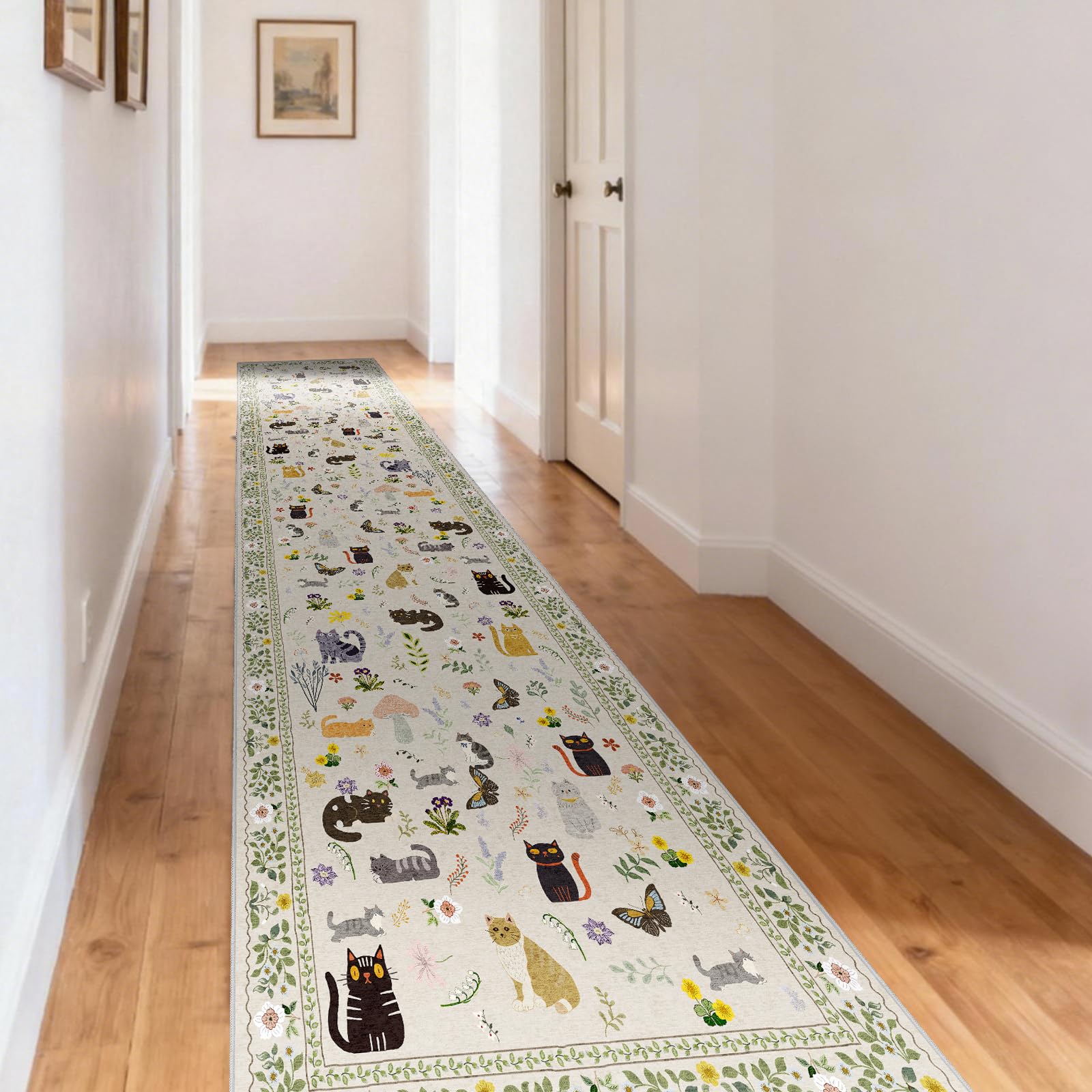Puino 2x12 Washable Rug Runner
