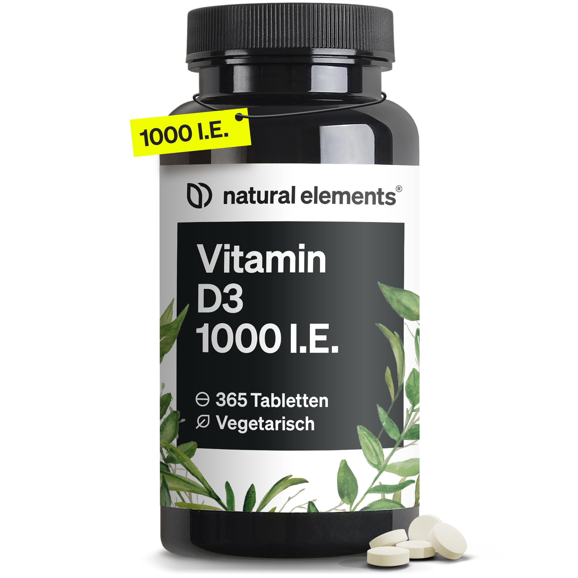 Vitamin D3 1000 I.E. (365 Tabletten)