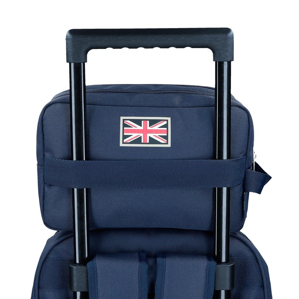 Pepe Jeans Arwyn riñonera, Bandolera, Khaki y Azul Varios Compartimentos, Poliéster con Detalles en Piel Sintética, de Joumma Bags