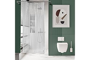 Narrow Stall Small Shower Curtain Liner