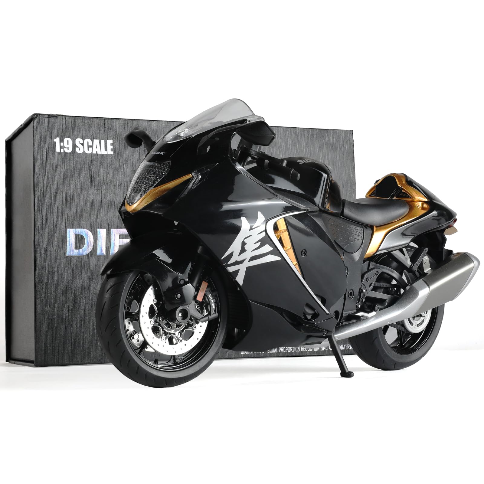 Risopen 1:12 Motorcycle Model Toy for BMW S1000RR Metal Die-cast with Plastic Motorcycle Model No Assembly Required Mini Finished Moto Gift for Adult(White) — view 37