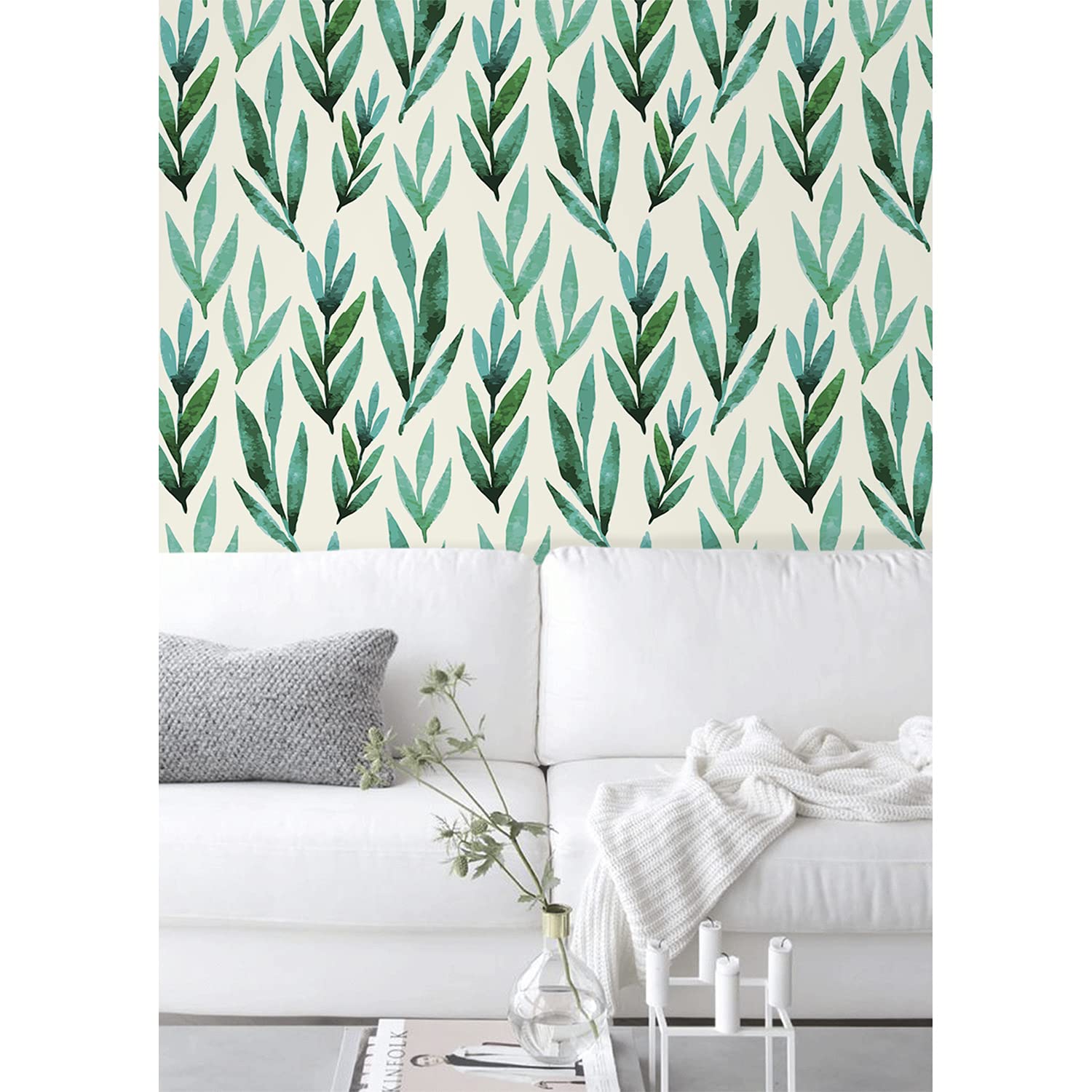 Papier peint chambre adulte ambiance cosy latex muralo congé