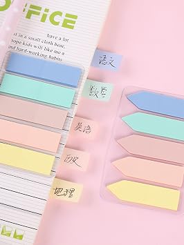 Sticky Notes Şeffaf Renkli Yapışkan Not Kağıtları Film İndeks (Renk 3)