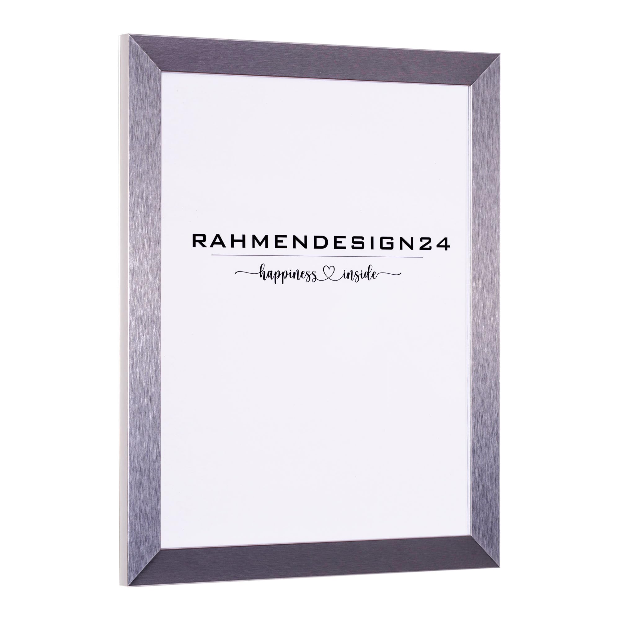 Cornice portafoto Milano | formato DIN argento (lucido) 21 x 29,7 (DIN A4) | cornice per poster, cornice intercambiabile