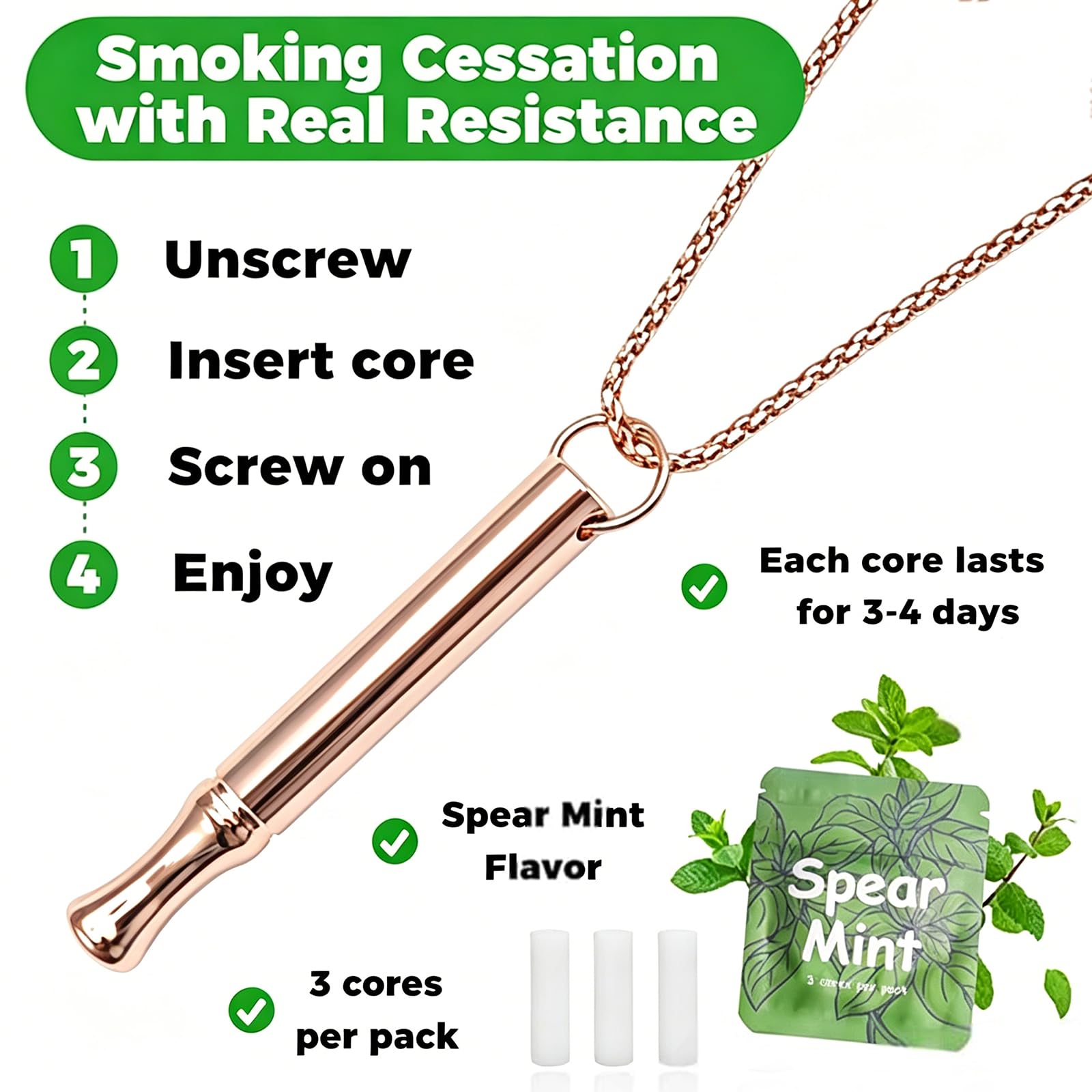 best vape necklace to quit amazon Amazon.com: LAMKHOO Breathing Necklace to Quit Smoking and Vaping with  Refillable Mint Pods Stop Smoking Aids Fidget Necklace for Anxiety Relief  Smokeless Inhaler for Adults (Gold) : Health & Household