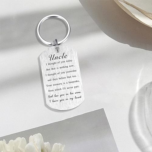 Miniatura 5 de Alotozo Regalos conmemorativos Llavero de regalo de condolencias para mujeres, hombres y niños God Has You in His Arms I Have You in My Heart