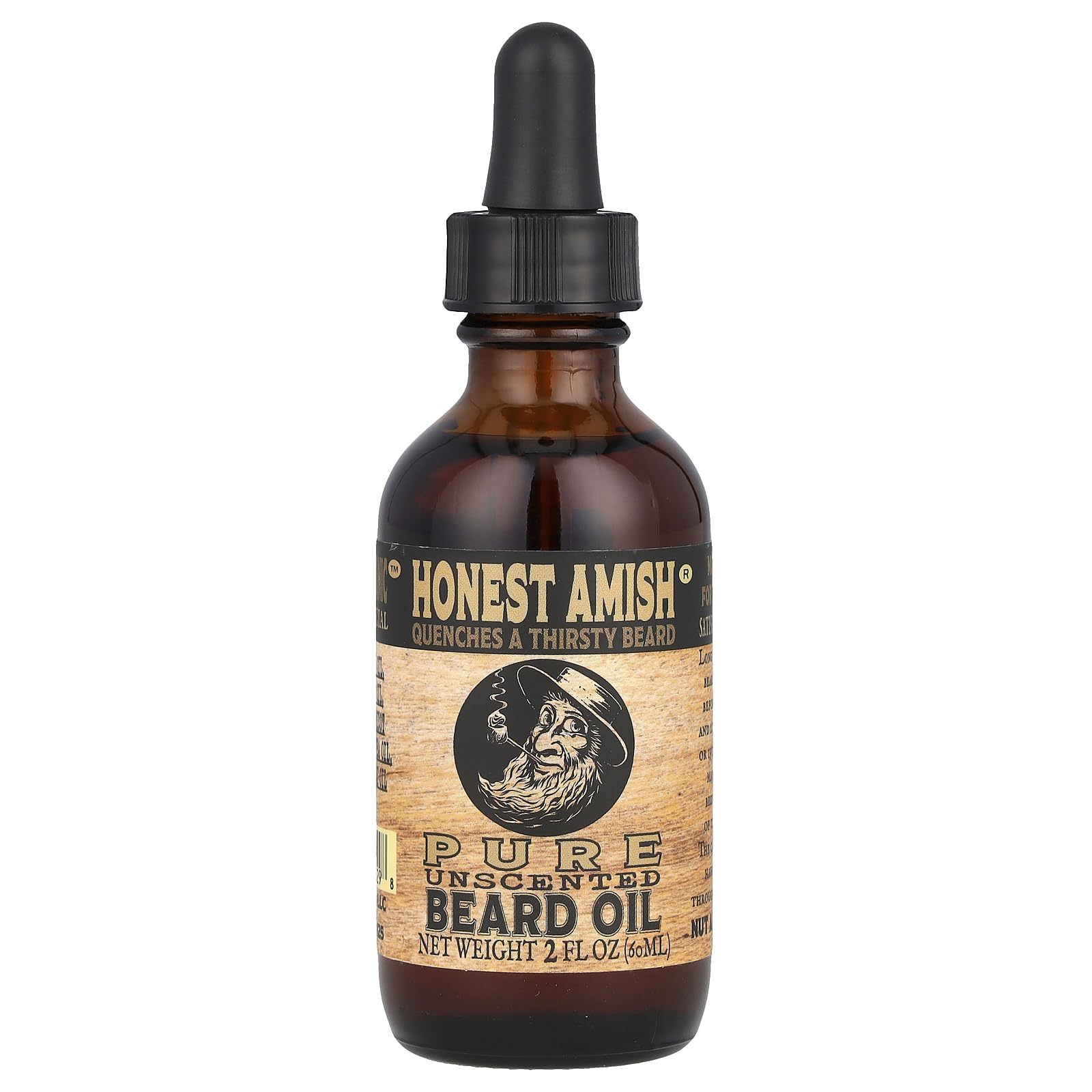 Honest Amish - Pure Beard Oil - 2 Ounce - Fragrance Free-image-37