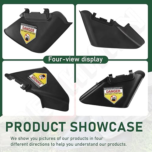 Miniatura 4 de 731-04177 Deflector de descarga lateral, compatible con MTD pieza de repuesto de 21 pulgadas canal de cubierta