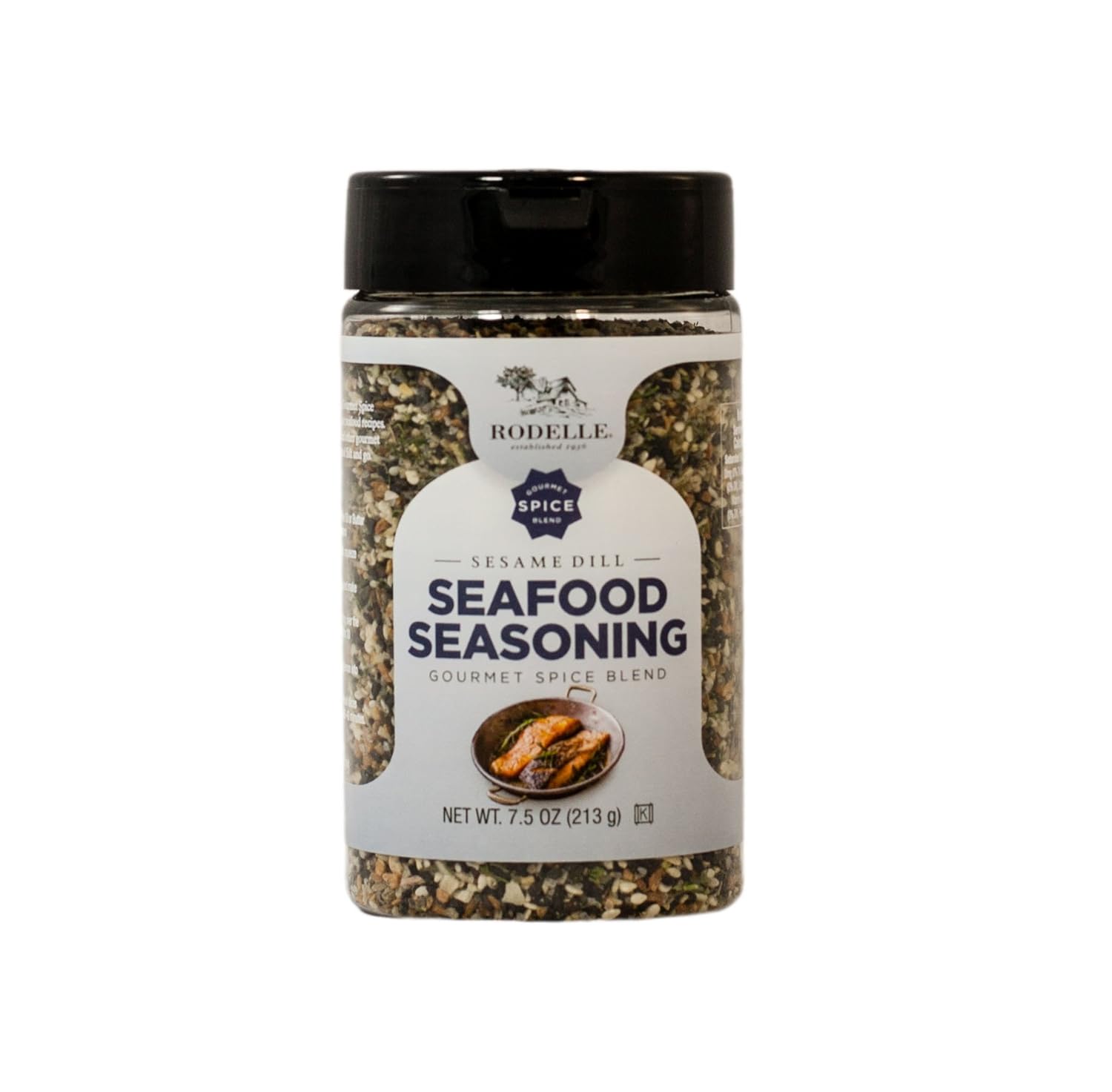 RODELLE Seafood Seasoning, Sesame Dill, 7.5 Oz Grocery
